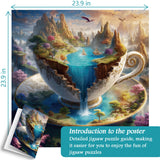 Puzzle Paysage Fracturé 1000 Pièces
