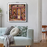 Black Cat Sewing Shop Puzzle 1000 Teile