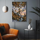 Upside Down Sky City Jigsaw Puzzle 1000 Pieces