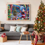 Christmas Magic House Jigsaw Puzzle 1000 Pieces