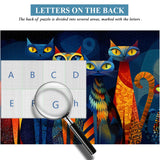 Puzzle di Gatti dei Sogni Vividi, 1000 Pezzi