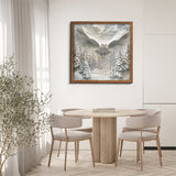 Puzzle Hibou dans la neige 1000 pièces