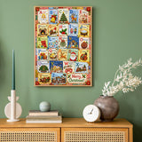 Weihnachtsbrief-Sammlung Puzzle 1000 Teile