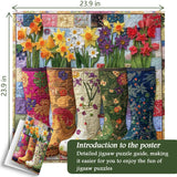 Floral Garden Boots Jigsaw Puzzle 1000 Pieces