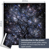 Albero delle stelle Jigsaw Puzzle 1000 pezzi