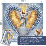 Puzzle della Radianza del Cuore Divino, 1000 pezzi