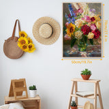 Puzzle con bouquet illuminato dal sole, 1000 pezzi