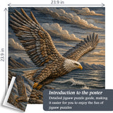 Steinadler-Puzzle 1000 Teile