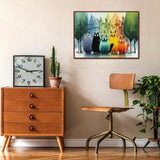 Puzzle Chats Chromatiques 1000 Pièces