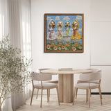 Puzzle en forme de canards en patchwork - 1000 pièces