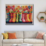 Floral Boots Jigsaw Puzzle 1000 Piece