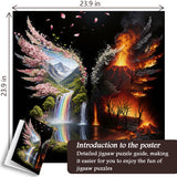 Bloom & Ashes Jigsaw Puzzle 1000 Pieces