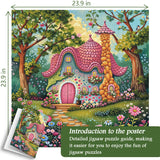 Fairy Tale Cottage Jigsaw Puzzle 1000 Pieces