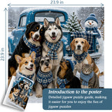 Aurora Penguin Family Puzzle 1000 pièces