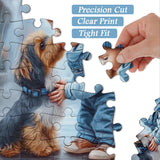 Friendly Kiss Jigsaw Puzzles 1000 Pieces