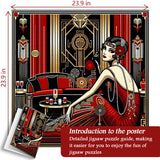 Jazz Age Elegance Jigsaw Puzzle 1000 piezas