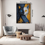 Puzzle Sguardo Blu Oro 1000 Pezzi