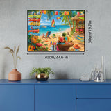 Puzzle per vacanze al mare da 1000 pezzi