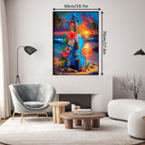 Floral Violin Jigsaw Puzzle 1000 Pieces