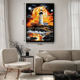 Rock Lighthouse Jigsaw Puzzle 1000 Pieces