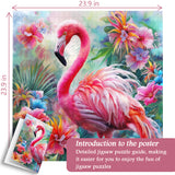 Flamingo Bloom Jigsaw Puzzle 1000 Piece