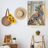 Puzzle Ombre Léopard Glacé 1000 Pièces