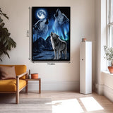 Star Night Wolf Jigsaw Puzzle 1000 Pieces