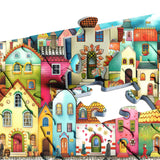 Rompecabezas de Ciudad Colorida 1000 Piezas