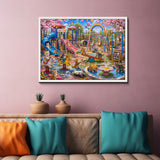 Cat Park-Puzzle 1000 Teile