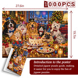Weihnachten Pet Party Puzzle 1000 Stück