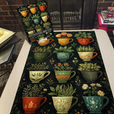 Puzzle da 1000 pezzi con tazze piene di piante