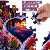 Herz Reflexion Puzzle 1000 Stück