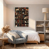 Furry Library Jigsaw Puzzle 1000 Pieces