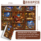Interstellares Bücherregal Puzzle 1000 Stück