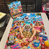 Strand-Girls-Day-Puzzle, 1000 Teile