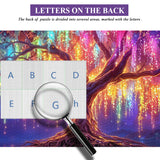 Glow Rainbow Tree Jigsaw Puzzle 1000 Pieces