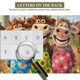 Puzzle Happy Farm Friends 1000 pièces