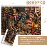Western Freedom Melody Jigsaw Puzzle 1000 Pieces