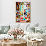 Teatime Canal Cottage Jigsaw Puzzle 1000 Pieces