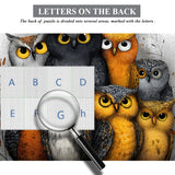 Puzzle de Hiboux Fantaisistes 1000 Pièces