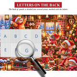 Christmas Mice Bakery Jigsaw Puzzle 1000 Pieces
