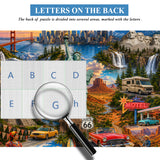 America Landmarks Journey Jigsaw Puzzle 1000 Pieces