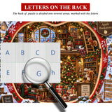 Weihnachten Apple Buchhandlung Puzzle 1000 Stück