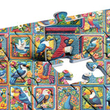 Colorful Bird Patchwork Jigsaw Puzzle 1000 Pieces
