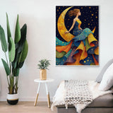 Puzzle Donna delle Stelle e della Luna, 1000 pezzi