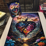 Puzzle Albero del Cuore 1000 Pezzi