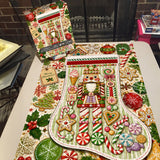 Christmas Stocking Treasures Jigsaw Puzzle 1000 Pieces
