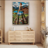 Scenic Lady Jigsaw Puzzle 1000 Pieces