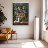 Book Page Town Jigsaw Puzzle 1000 Pieces