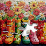 Floral Boots Jigsaw Puzzle 1000 Piece